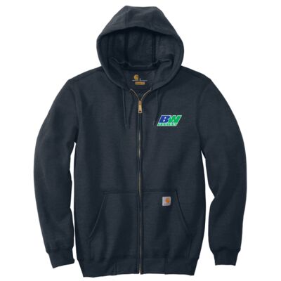 BW Fusion - Midweight Hooded Zip Front Sweatshirt Thumbnail
